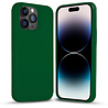 Coverzs Coverzs Solid silicone case geschikt voor iPhone 14 Pro (groen) + ShieldCase screenprotector - beschermglas iPhone bescherming - iPhone case bescherm hoesje + Screenprotector Coverzs Coverzs Solid silicone case geschikt voor iPhone 14 Pro (groen) + ShieldCase screenprotector - beschermglas iPhone bescherming - iPhone case bescherm hoesje + Screenprotector