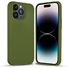 Coverzs Coverzs Solid silicone case geschikt voor iPhone 14 Pro (legergroen) + ShieldCase screenprotector - beschermglas iPhone bescherming - iPhone case bescherm hoesje + Screenprotector Coverzs Coverzs Solid silicone case geschikt voor iPhone 14 Pro (legergroen) + ShieldCase screenprotector - beschermglas iPhone bescherming - iPhone case bescherm hoesje + Screenprotector