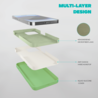 Coverzs Coverzs Solid silicone case geschikt voor iPhone 14 Pro (mint) + ShieldCase screenprotector - beschermglas iPhone bescherming - iPhone case bescherm hoesje + Screenprotector Coverzs Coverzs Solid silicone case geschikt voor iPhone 14 Pro (mint) + ShieldCase screenprotector - beschermglas iPhone bescherming - iPhone case bescherm hoesje + Screenprotector