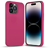 Coverzs Coverzs Solid silicone case geschikt voor iPhone 14 Pro (rosé) + ShieldCase screenprotector - beschermglas iPhone bescherming - iPhone case bescherm hoesje + Screenprotector Coverzs Coverzs Solid silicone case geschikt voor iPhone 14 Pro (rosé) + ShieldCase screenprotector - beschermglas iPhone bescherming - iPhone case bescherm hoesje + Screenprotector