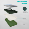 Coverzs Coverzs Solid silicone case geschikt voor iPhone 14 Pro Max (dennengroen) + ShieldCase screenprotector - beschermglas iPhone bescherming - iPhone case bescherm hoesje + Screenprotector Coverzs Coverzs Solid silicone case geschikt voor iPhone 14 Pro Max (dennengroen) + ShieldCase screenprotector - beschermglas iPhone bescherming - iPhone case bescherm hoesje + Screenprotector