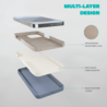 Coverzs Coverzs Solid silicone case geschikt voor iPhone 14 Pro Max (lavendel grijs) + ShieldCase screenprotector - beschermglas iPhone bescherming - iPhone case bescherm hoesje + Screenprotector Coverzs Coverzs Solid silicone case geschikt voor iPhone 14 Pro Max (lavendel grijs) + ShieldCase screenprotector - beschermglas iPhone bescherming - iPhone case bescherm hoesje + Screenprotector