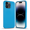 Coverzs Coverzs Solid silicone case geschikt voor iPhone 14 Pro Max (lichtblauw) + ShieldCase screenprotector - beschermglas iPhone bescherming - iPhone case bescherm hoesje + Screenprotector Coverzs Coverzs Solid silicone case geschikt voor iPhone 14 Pro Max (lichtblauw) + ShieldCase screenprotector - beschermglas iPhone bescherming - iPhone case bescherm hoesje + Screenprotector