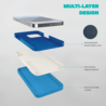 Coverzs Coverzs Solid silicone case geschikt voor iPhone 14 Pro Max (lichtblauw) + ShieldCase screenprotector - beschermglas iPhone bescherming - iPhone case bescherm hoesje + Screenprotector Coverzs Coverzs Solid silicone case geschikt voor iPhone 14 Pro Max (lichtblauw) + ShieldCase screenprotector - beschermglas iPhone bescherming - iPhone case bescherm hoesje + Screenprotector