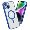 Shieldcase ShieldCase geschikt voor iPhone 14 hoesje transparant Magsafe metal coating (donkerblauw) + ShieldCase screenprotector - beschermglas iPhone bescherming - iPhone case bescherm hoesje + Screenprotector Shieldcase ShieldCase geschikt voor iPhone 14 hoesje transparant Magsafe metal coating (donkerblauw) + ShieldCase screenprotector - beschermglas iPhone bescherming - iPhone case bescherm hoesje + Screenprotector