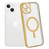 Shieldcase ShieldCase geschikt voor iPhone 14 hoesje transparant Magsafe metal coating (goud) + ShieldCase screenprotector - beschermglas iPhone bescherming - iPhone case bescherm hoesje + Screenprotector Shieldcase ShieldCase geschikt voor iPhone 14 hoesje transparant Magsafe metal coating (goud) + ShieldCase screenprotector - beschermglas iPhone bescherming - iPhone case bescherm hoesje + Screenprotector