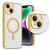 Shieldcase ShieldCase geschikt voor iPhone 14 hoesje transparant Magsafe metal coating (goud) + ShieldCase screenprotector - beschermglas iPhone bescherming - iPhone case bescherm hoesje + Screenprotector Shieldcase ShieldCase geschikt voor iPhone 14 hoesje transparant Magsafe metal coating (goud) + ShieldCase screenprotector - beschermglas iPhone bescherming - iPhone case bescherm hoesje + Screenprotector