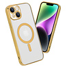 Shieldcase ShieldCase geschikt voor iPhone 14 hoesje transparant Magsafe metal coating (goud) + ShieldCase screenprotector - beschermglas iPhone bescherming - iPhone case bescherm hoesje + Screenprotector Shieldcase ShieldCase geschikt voor iPhone 14 hoesje transparant Magsafe metal coating (goud) + ShieldCase screenprotector - beschermglas iPhone bescherming - iPhone case bescherm hoesje + Screenprotector
