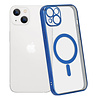 Shieldcase ShieldCase geschikt voor iPhone 14 Plus hoesje transparant Magsafe metal coating (donkerblauw) + ShieldCase screenprotector - beschermglas iPhone bescherming - iPhone case bescherm hoesje + Screenprotector Shieldcase ShieldCase geschikt voor iPhone 14 Plus hoesje transparant Magsafe metal coating (donkerblauw) + ShieldCase screenprotector - beschermglas iPhone bescherming - iPhone case bescherm hoesje + Screenprotector