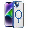 Shieldcase ShieldCase geschikt voor iPhone 14 Plus hoesje transparant Magsafe metal coating (donkerblauw) + ShieldCase screenprotector - beschermglas iPhone bescherming - iPhone case bescherm hoesje + Screenprotector Shieldcase ShieldCase geschikt voor iPhone 14 Plus hoesje transparant Magsafe metal coating (donkerblauw) + ShieldCase screenprotector - beschermglas iPhone bescherming - iPhone case bescherm hoesje + Screenprotector