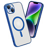Shieldcase ShieldCase geschikt voor iPhone 14 Plus hoesje transparant Magsafe metal coating (donkerblauw) + ShieldCase screenprotector - beschermglas iPhone bescherming - iPhone case bescherm hoesje + Screenprotector Shieldcase ShieldCase geschikt voor iPhone 14 Plus hoesje transparant Magsafe metal coating (donkerblauw) + ShieldCase screenprotector - beschermglas iPhone bescherming - iPhone case bescherm hoesje + Screenprotector