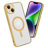 Shieldcase ShieldCase geschikt voor iPhone 14 Plus hoesje transparant Magsafe metal coating (goud) + ShieldCase screenprotector - beschermglas iPhone bescherming - iPhone case bescherm hoesje + Screenprotector Shieldcase ShieldCase geschikt voor iPhone 14 Plus hoesje transparant Magsafe metal coating (goud) + ShieldCase screenprotector - beschermglas iPhone bescherming - iPhone case bescherm hoesje + Screenprotector