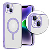 Shieldcase ShieldCase geschikt voor iPhone 14 Plus hoesje transparant Magsafe metal coating (paars) + ShieldCase screenprotector - beschermglas iPhone bescherming - iPhone case bescherm hoesje + Screenprotector Shieldcase ShieldCase geschikt voor iPhone 14 Plus hoesje transparant Magsafe metal coating (paars) + ShieldCase screenprotector - beschermglas iPhone bescherming - iPhone case bescherm hoesje + Screenprotector