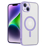 Shieldcase ShieldCase geschikt voor iPhone 14 Plus hoesje transparant Magsafe metal coating (paars) + ShieldCase screenprotector - beschermglas iPhone bescherming - iPhone case bescherm hoesje + Screenprotector Shieldcase ShieldCase geschikt voor iPhone 14 Plus hoesje transparant Magsafe metal coating (paars) + ShieldCase screenprotector - beschermglas iPhone bescherming - iPhone case bescherm hoesje + Screenprotector