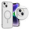 Shieldcase ShieldCase geschikt voor iPhone 14 Plus hoesje transparant Magsafe metal coating (zilver) + ShieldCase screenprotector - beschermglas iPhone bescherming - iPhone case bescherm hoesje + Screenprotector Shieldcase ShieldCase geschikt voor iPhone 14 Plus hoesje transparant Magsafe metal coating (zilver) + ShieldCase screenprotector - beschermglas iPhone bescherming - iPhone case bescherm hoesje + Screenprotector