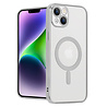 Shieldcase ShieldCase geschikt voor iPhone 14 Plus hoesje transparant Magsafe metal coating (zilver) + ShieldCase screenprotector - beschermglas iPhone bescherming - iPhone case bescherm hoesje + Screenprotector Shieldcase ShieldCase geschikt voor iPhone 14 Plus hoesje transparant Magsafe metal coating (zilver) + ShieldCase screenprotector - beschermglas iPhone bescherming - iPhone case bescherm hoesje + Screenprotector
