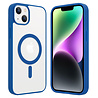 Shieldcase ShieldCase geschikt voor iPhone 14 Plus Magsafe hoesje transparant gekleurde rand (blauw) + ShieldCase screenprotector - beschermglas iPhone bescherming - iPhone case bescherm hoesje + Screenprotector Shieldcase ShieldCase geschikt voor iPhone 14 Plus Magsafe hoesje transparant gekleurde rand (blauw) + ShieldCase screenprotector - beschermglas iPhone bescherming - iPhone case bescherm hoesje + Screenprotector