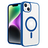 Shieldcase ShieldCase geschikt voor iPhone 14 Plus Magsafe hoesje transparant gekleurde rand (blauw) + ShieldCase screenprotector - beschermglas iPhone bescherming - iPhone case bescherm hoesje + Screenprotector Shieldcase ShieldCase geschikt voor iPhone 14 Plus Magsafe hoesje transparant gekleurde rand (blauw) + ShieldCase screenprotector - beschermglas iPhone bescherming - iPhone case bescherm hoesje + Screenprotector