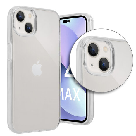 Shieldcase ShieldCase geschikt voor iPhone 14 Plus TPU case (transparant) + ShieldCase screenprotector - beschermglas iPhone bescherming - iPhone case bescherm hoesje + Screenprotector