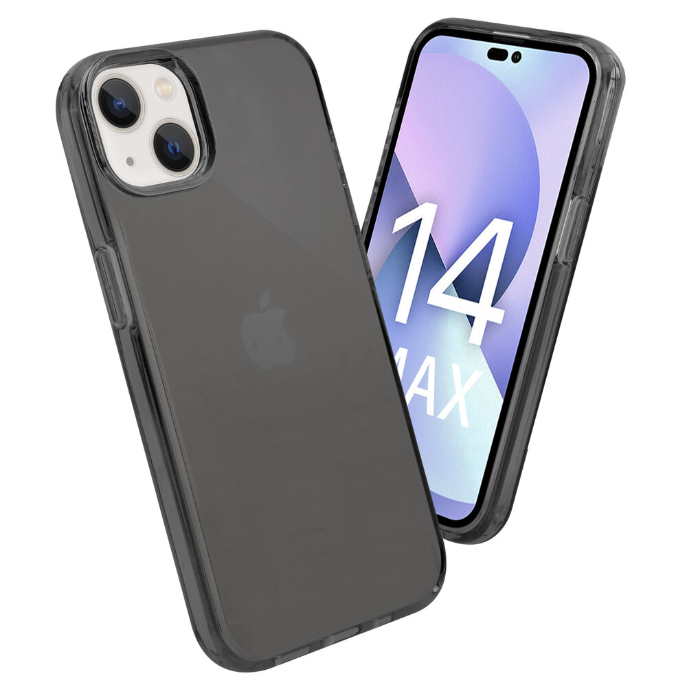 Shieldcase ShieldCase geschikt voor iPhone 14 Plus TPU case (zwart) + ShieldCase screenprotector - beschermglas iPhone bescherming - iPhone case bescherm hoesje + Screenprotector