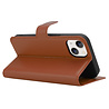 Shieldcase ShieldCase geschikt voor iPhone 14 Plus wallet case (bruin) + ShieldCase screenprotector - beschermglas iPhone bescherming - iPhone case bescherm hoesje + Screenprotector Shieldcase ShieldCase geschikt voor iPhone 14 Plus wallet case (bruin) + ShieldCase screenprotector - beschermglas iPhone bescherming - iPhone case bescherm hoesje + Screenprotector