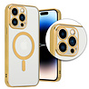 Shieldcase ShieldCase geschikt voor iPhone 14 Pro hoesje transparant Magsafe metal coating (goud) + ShieldCase screenprotector - beschermglas iPhone bescherming - iPhone case bescherm hoesje + Screenprotector Shieldcase ShieldCase geschikt voor iPhone 14 Pro hoesje transparant Magsafe metal coating (goud) + ShieldCase screenprotector - beschermglas iPhone bescherming - iPhone case bescherm hoesje + Screenprotector