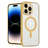 Shieldcase ShieldCase geschikt voor iPhone 14 Pro hoesje transparant Magsafe metal coating (goud) + ShieldCase screenprotector - beschermglas iPhone bescherming - iPhone case bescherm hoesje + Screenprotector Shieldcase ShieldCase geschikt voor iPhone 14 Pro hoesje transparant Magsafe metal coating (goud) + ShieldCase screenprotector - beschermglas iPhone bescherming - iPhone case bescherm hoesje + Screenprotector
