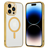 Shieldcase ShieldCase geschikt voor iPhone 14 Pro hoesje transparant Magsafe metal coating (goud) + ShieldCase screenprotector - beschermglas iPhone bescherming - iPhone case bescherm hoesje + Screenprotector Shieldcase ShieldCase geschikt voor iPhone 14 Pro hoesje transparant Magsafe metal coating (goud) + ShieldCase screenprotector - beschermglas iPhone bescherming - iPhone case bescherm hoesje + Screenprotector