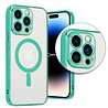 Shieldcase ShieldCase geschikt voor iPhone 14 Pro hoesje transparant Magsafe metal coating (groen) + ShieldCase screenprotector - beschermglas iPhone bescherming - iPhone case bescherm hoesje + Screenprotector Shieldcase ShieldCase geschikt voor iPhone 14 Pro hoesje transparant Magsafe metal coating (groen) + ShieldCase screenprotector - beschermglas iPhone bescherming - iPhone case bescherm hoesje + Screenprotector