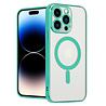 Shieldcase ShieldCase geschikt voor iPhone 14 Pro hoesje transparant Magsafe metal coating (groen) + ShieldCase screenprotector - beschermglas iPhone bescherming - iPhone case bescherm hoesje + Screenprotector Shieldcase ShieldCase geschikt voor iPhone 14 Pro hoesje transparant Magsafe metal coating (groen) + ShieldCase screenprotector - beschermglas iPhone bescherming - iPhone case bescherm hoesje + Screenprotector