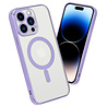 Shieldcase ShieldCase geschikt voor iPhone 14 Pro hoesje transparant Magsafe metal coating (paars) + ShieldCase screenprotector - beschermglas iPhone bescherming - iPhone case bescherm hoesje + Screenprotector Shieldcase ShieldCase geschikt voor iPhone 14 Pro hoesje transparant Magsafe metal coating (paars) + ShieldCase screenprotector - beschermglas iPhone bescherming - iPhone case bescherm hoesje + Screenprotector