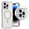 Shieldcase ShieldCase geschikt voor iPhone 14 Pro hoesje transparant Magsafe metal coating (zilver) + ShieldCase screenprotector - beschermglas iPhone bescherming - iPhone case bescherm hoesje + Screenprotector Shieldcase ShieldCase geschikt voor iPhone 14 Pro hoesje transparant Magsafe metal coating (zilver) + ShieldCase screenprotector - beschermglas iPhone bescherming - iPhone case bescherm hoesje + Screenprotector