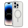 Shieldcase ShieldCase geschikt voor iPhone 14 Pro hoesje transparant Magsafe metal coating (zilver) + ShieldCase screenprotector - beschermglas iPhone bescherming - iPhone case bescherm hoesje + Screenprotector Shieldcase ShieldCase geschikt voor iPhone 14 Pro hoesje transparant Magsafe metal coating (zilver) + ShieldCase screenprotector - beschermglas iPhone bescherming - iPhone case bescherm hoesje + Screenprotector