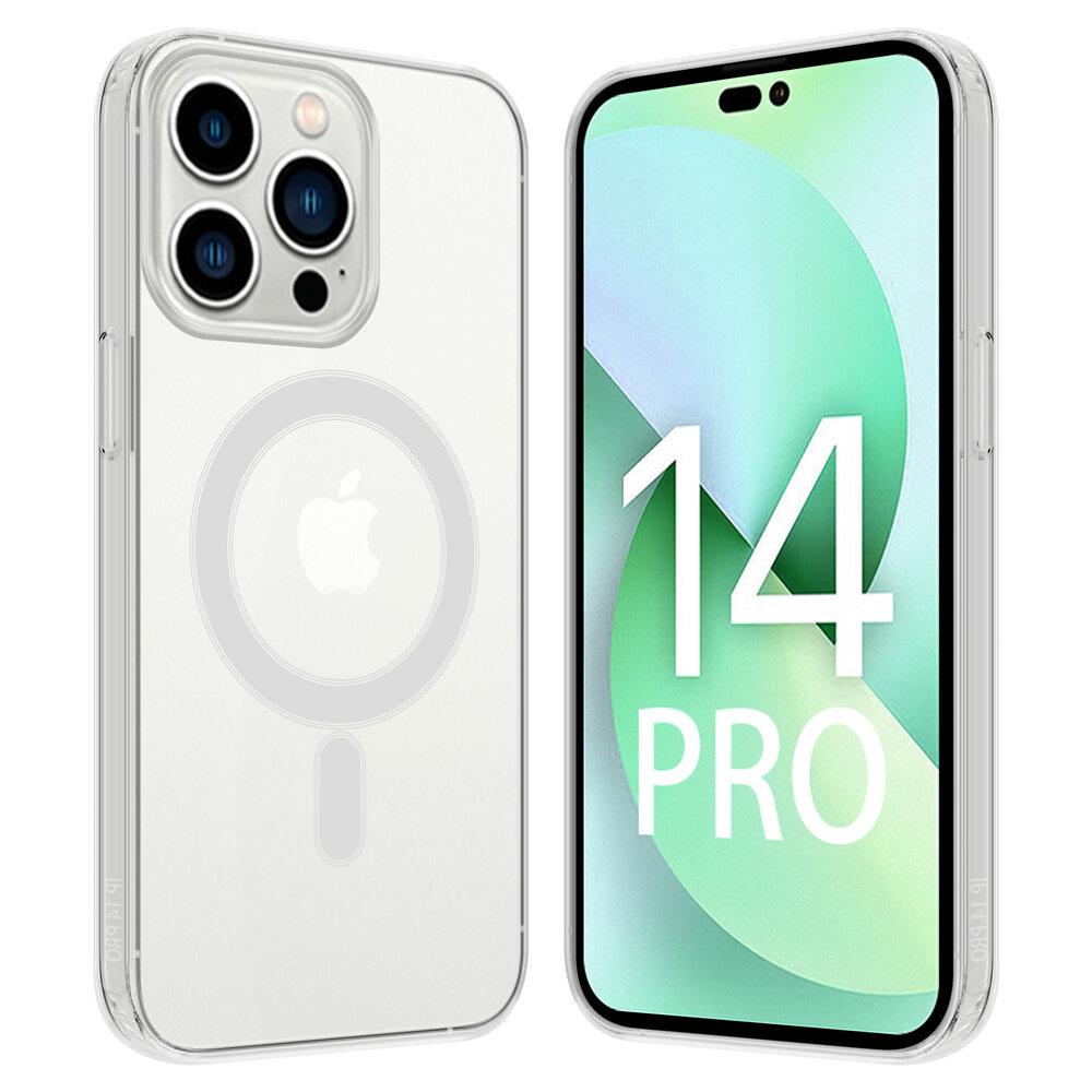 Shieldcase ShieldCase geschikt voor iPhone 14 Pro MagSafe hoesje (transparant) + ShieldCase screenprotector - beschermglas iPhone bescherming - iPhone case bescherm hoesje + Screenprotector Shieldcase ShieldCase geschikt voor iPhone 14 Pro MagSafe hoesje (transparant) + ShieldCase screenprotector - beschermglas iPhone bescherming - iPhone case bescherm hoesje + Screenprotector