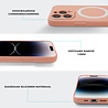 Shieldcase ShieldCase geschikt voor iPhone 14 Pro Magsafe hoesje siliconen zijde (roze) + ShieldCase screenprotector - beschermglas iPhone bescherming - iPhone case bescherm hoesje + Screenprotector Shieldcase ShieldCase geschikt voor iPhone 14 Pro Magsafe hoesje siliconen zijde (roze) + ShieldCase screenprotector - beschermglas iPhone bescherming - iPhone case bescherm hoesje + Screenprotector