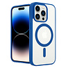 Shieldcase ShieldCase geschikt voor iPhone 14 Pro Magsafe hoesje transparant gekleurde rand (blauw) + ShieldCase screenprotector - beschermglas iPhone bescherming - iPhone case bescherm hoesje + Screenprotector Shieldcase ShieldCase geschikt voor iPhone 14 Pro Magsafe hoesje transparant gekleurde rand (blauw) + ShieldCase screenprotector - beschermglas iPhone bescherming - iPhone case bescherm hoesje + Screenprotector