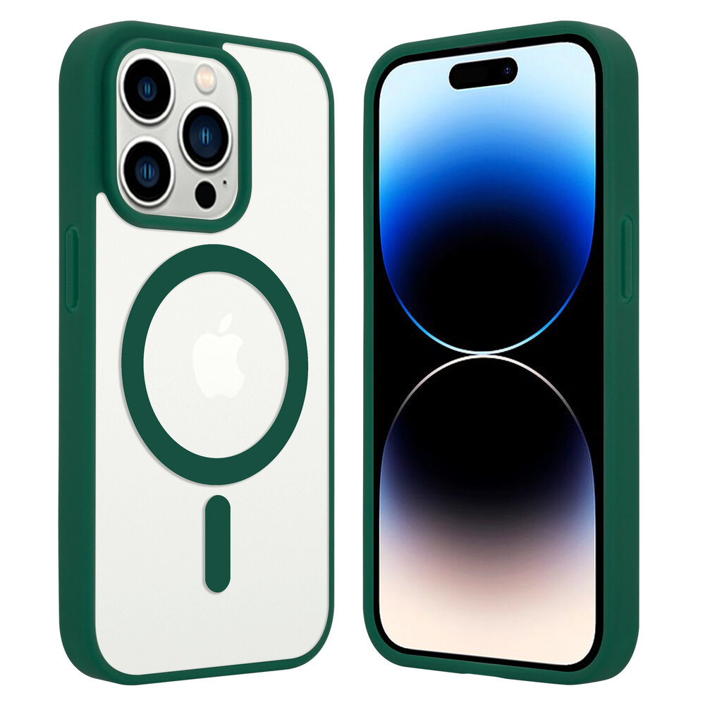 Shieldcase ShieldCase geschikt voor iPhone 14 Pro Magsafe hoesje transparant gekleurde rand (groen) + ShieldCase screenprotector - beschermglas iPhone bescherming - iPhone case bescherm hoesje + Screenprotector Shieldcase ShieldCase geschikt voor iPhone 14 Pro Magsafe hoesje transparant gekleurde rand (groen) + ShieldCase screenprotector - beschermglas iPhone bescherming - iPhone case bescherm hoesje + Screenprotector