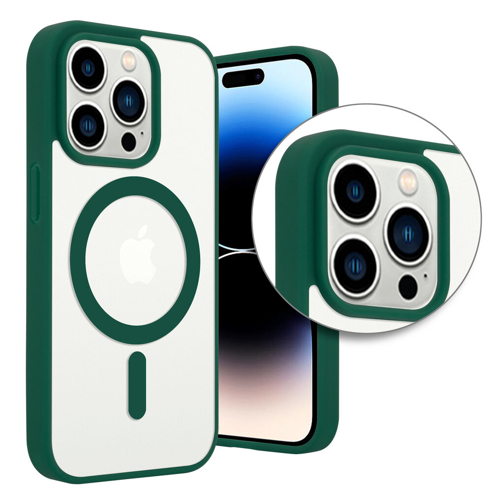 Shieldcase ShieldCase geschikt voor iPhone 14 Pro Magsafe hoesje transparant gekleurde rand (groen) + ShieldCase screenprotector - beschermglas iPhone bescherming - iPhone case bescherm hoesje + Screenprotector Shieldcase ShieldCase geschikt voor iPhone 14 Pro Magsafe hoesje transparant gekleurde rand (groen) + ShieldCase screenprotector - beschermglas iPhone bescherming - iPhone case bescherm hoesje + Screenprotector