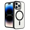 Shieldcase ShieldCase geschikt voor iPhone 14 Pro Magsafe hoesje transparant gekleurde rand (zwart) + ShieldCase screenprotector - beschermglas iPhone bescherming - iPhone case bescherm hoesje + Screenprotector Shieldcase ShieldCase geschikt voor iPhone 14 Pro Magsafe hoesje transparant gekleurde rand (zwart) + ShieldCase screenprotector - beschermglas iPhone bescherming - iPhone case bescherm hoesje + Screenprotector