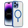 Shieldcase ShieldCase geschikt voor iPhone 14 Pro Max hoesje transparant Magsafe metal coating (donkerblauw) + ShieldCase screenprotector - beschermglas iPhone bescherming - iPhone case bescherm hoesje + Screenprotector Shieldcase ShieldCase geschikt voor iPhone 14 Pro Max hoesje transparant Magsafe metal coating (donkerblauw) + ShieldCase screenprotector - beschermglas iPhone bescherming - iPhone case bescherm hoesje + Screenprotector
