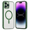 Shieldcase ShieldCase geschikt voor iPhone 14 Pro Max hoesje transparant Magsafe metal coating (donkergroen) + ShieldCase screenprotector - beschermglas iPhone bescherming - iPhone case bescherm hoesje + Screenprotector Shieldcase ShieldCase geschikt voor iPhone 14 Pro Max hoesje transparant Magsafe metal coating (donkergroen) + ShieldCase screenprotector - beschermglas iPhone bescherming - iPhone case bescherm hoesje + Screenprotector