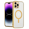 Shieldcase ShieldCase geschikt voor iPhone 14 Pro Max hoesje transparant Magsafe metal coating (goud) + ShieldCase screenprotector - beschermglas iPhone bescherming - iPhone case bescherm hoesje + Screenprotector Shieldcase ShieldCase geschikt voor iPhone 14 Pro Max hoesje transparant Magsafe metal coating (goud) + ShieldCase screenprotector - beschermglas iPhone bescherming - iPhone case bescherm hoesje + Screenprotector