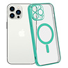 Shieldcase ShieldCase geschikt voor iPhone 14 Pro Max hoesje transparant Magsafe metal coating (groen) + ShieldCase screenprotector - beschermglas iPhone bescherming - iPhone case bescherm hoesje + Screenprotector Shieldcase ShieldCase geschikt voor iPhone 14 Pro Max hoesje transparant Magsafe metal coating (groen) + ShieldCase screenprotector - beschermglas iPhone bescherming - iPhone case bescherm hoesje + Screenprotector