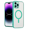 Shieldcase ShieldCase geschikt voor iPhone 14 Pro Max hoesje transparant Magsafe metal coating (groen) + ShieldCase screenprotector - beschermglas iPhone bescherming - iPhone case bescherm hoesje + Screenprotector Shieldcase ShieldCase geschikt voor iPhone 14 Pro Max hoesje transparant Magsafe metal coating (groen) + ShieldCase screenprotector - beschermglas iPhone bescherming - iPhone case bescherm hoesje + Screenprotector