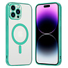 Shieldcase ShieldCase geschikt voor iPhone 14 Pro Max hoesje transparant Magsafe metal coating (groen) + ShieldCase screenprotector - beschermglas iPhone bescherming - iPhone case bescherm hoesje + Screenprotector Shieldcase ShieldCase geschikt voor iPhone 14 Pro Max hoesje transparant Magsafe metal coating (groen) + ShieldCase screenprotector - beschermglas iPhone bescherming - iPhone case bescherm hoesje + Screenprotector