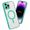 Shieldcase ShieldCase geschikt voor iPhone 14 Pro Max hoesje transparant Magsafe metal coating (groen) + ShieldCase screenprotector - beschermglas iPhone bescherming - iPhone case bescherm hoesje + Screenprotector Shieldcase ShieldCase geschikt voor iPhone 14 Pro Max hoesje transparant Magsafe metal coating (groen) + ShieldCase screenprotector - beschermglas iPhone bescherming - iPhone case bescherm hoesje + Screenprotector