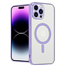 Shieldcase ShieldCase geschikt voor iPhone 14 Pro Max hoesje transparant Magsafe metal coating (paars) + ShieldCase screenprotector - beschermglas iPhone bescherming - iPhone case bescherm hoesje + Screenprotector Shieldcase ShieldCase geschikt voor iPhone 14 Pro Max hoesje transparant Magsafe metal coating (paars) + ShieldCase screenprotector - beschermglas iPhone bescherming - iPhone case bescherm hoesje + Screenprotector