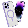 Shieldcase ShieldCase geschikt voor iPhone 14 Pro Max hoesje transparant Magsafe metal coating (paars) + ShieldCase screenprotector - beschermglas iPhone bescherming - iPhone case bescherm hoesje + Screenprotector Shieldcase ShieldCase geschikt voor iPhone 14 Pro Max hoesje transparant Magsafe metal coating (paars) + ShieldCase screenprotector - beschermglas iPhone bescherming - iPhone case bescherm hoesje + Screenprotector