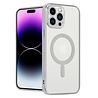 Shieldcase ShieldCase geschikt voor iPhone 14 Pro Max hoesje transparant Magsafe metal coating (zilver) + ShieldCase screenprotector - beschermglas iPhone bescherming - iPhone case bescherm hoesje + Screenprotector Shieldcase ShieldCase geschikt voor iPhone 14 Pro Max hoesje transparant Magsafe metal coating (zilver) + ShieldCase screenprotector - beschermglas iPhone bescherming - iPhone case bescherm hoesje + Screenprotector