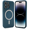 Shieldcase ShieldCase geschikt voor iPhone 14 Pro Max Magsafe hoesje siliconen zijde (blauw) + ShieldCase screenprotector - beschermglas iPhone bescherming - iPhone case bescherm hoesje + Screenprotector Shieldcase ShieldCase geschikt voor iPhone 14 Pro Max Magsafe hoesje siliconen zijde (blauw) + ShieldCase screenprotector - beschermglas iPhone bescherming - iPhone case bescherm hoesje + Screenprotector